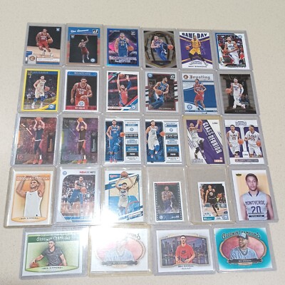 BEN SIMMONS NBA 28 CARD LOT WITH ROOKIES, INSERTS, BASE. PRE-OWNED 