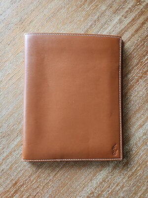 Polo Ralph Lauren Leather Tablet Case Brown Or Black For Original Apple iPad $98
