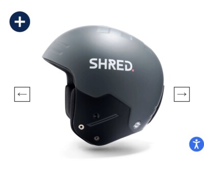 Shred Basher Ultimate FIS approved ski helmet - brand new In box