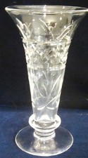 Stuart Crystal Imperial Trumpet Vase (6.25 in.) - England