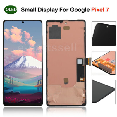OLED For Google Pixel 7 LCD Display Touch Screen Digitizer Assembly Black Frame