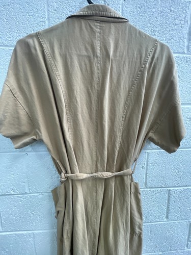 GINGER AND SMART Lantern Wrap Dress Preloved Workwear AU 10 WITH DEFECTS - Picture 7 of 10