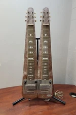 Supro Double Six String Lap Steel Guitar, UNTESTED FOR PARTS
