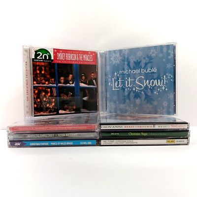 CHRISTMAS HOLIDAY MUSIC CDs LOT W/ PROMO (40+, You Pick, Combine/Mix) SHIPS FREE