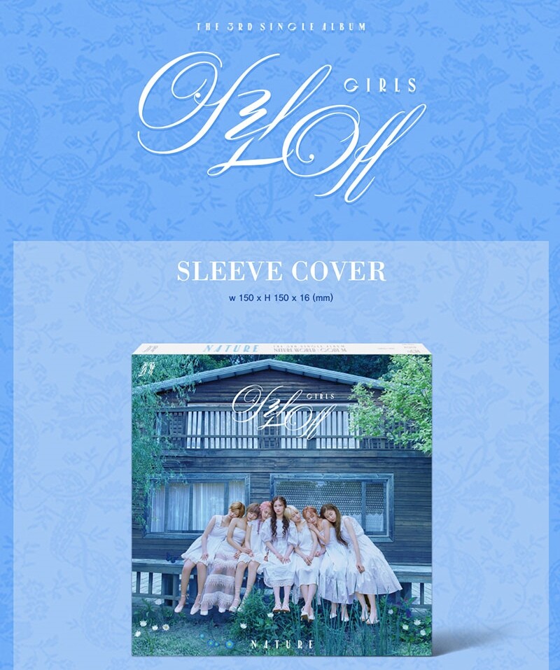NATURE Single 3rd Album [NATURE WORLD CODE M] Photo Card CD Disc