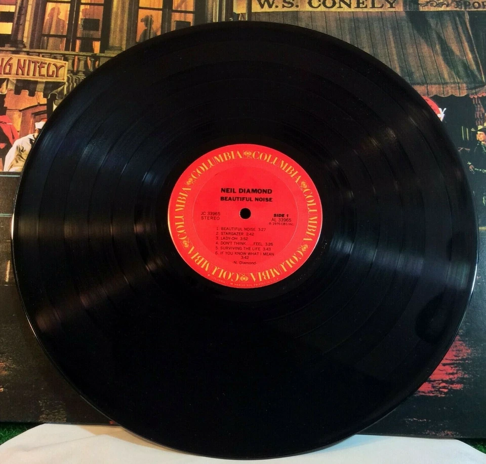 Neil Diamond Beautiful Noise Original 1976 Vinyl Album Columbia Pressing JC33965 Foto 4 de 4
