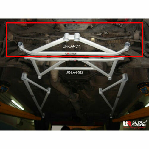 Barra inferior delantera/soporte de miembro delantero 4 puntos PARA SUBARU IMPREZA GC8/WRX/Forester - Imagen 1 de 10