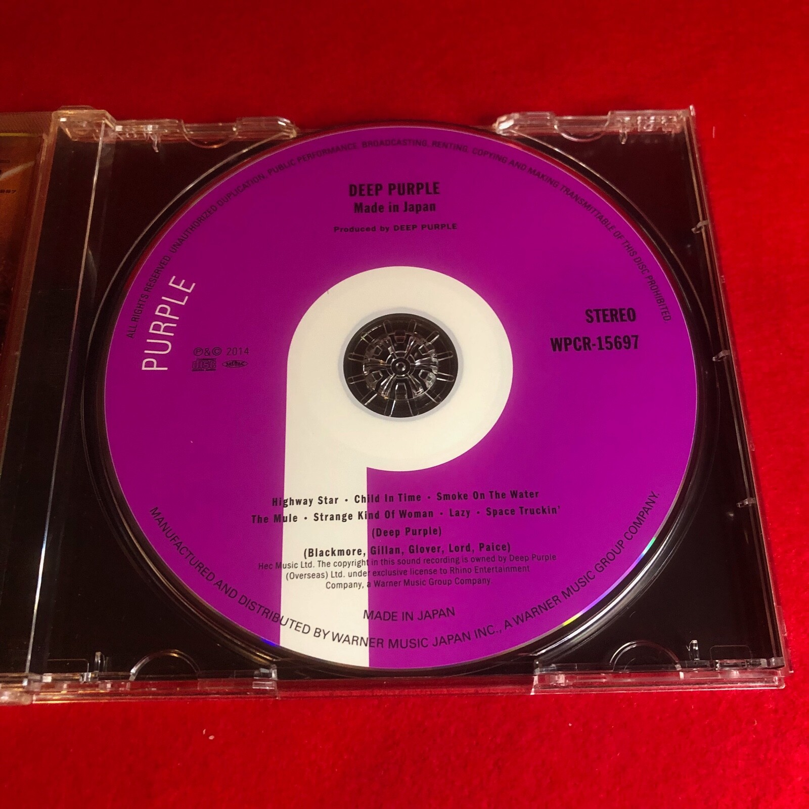Deep Purple Made In Japan Japan CD WPCR15697 w/ OBI Remastered eBay