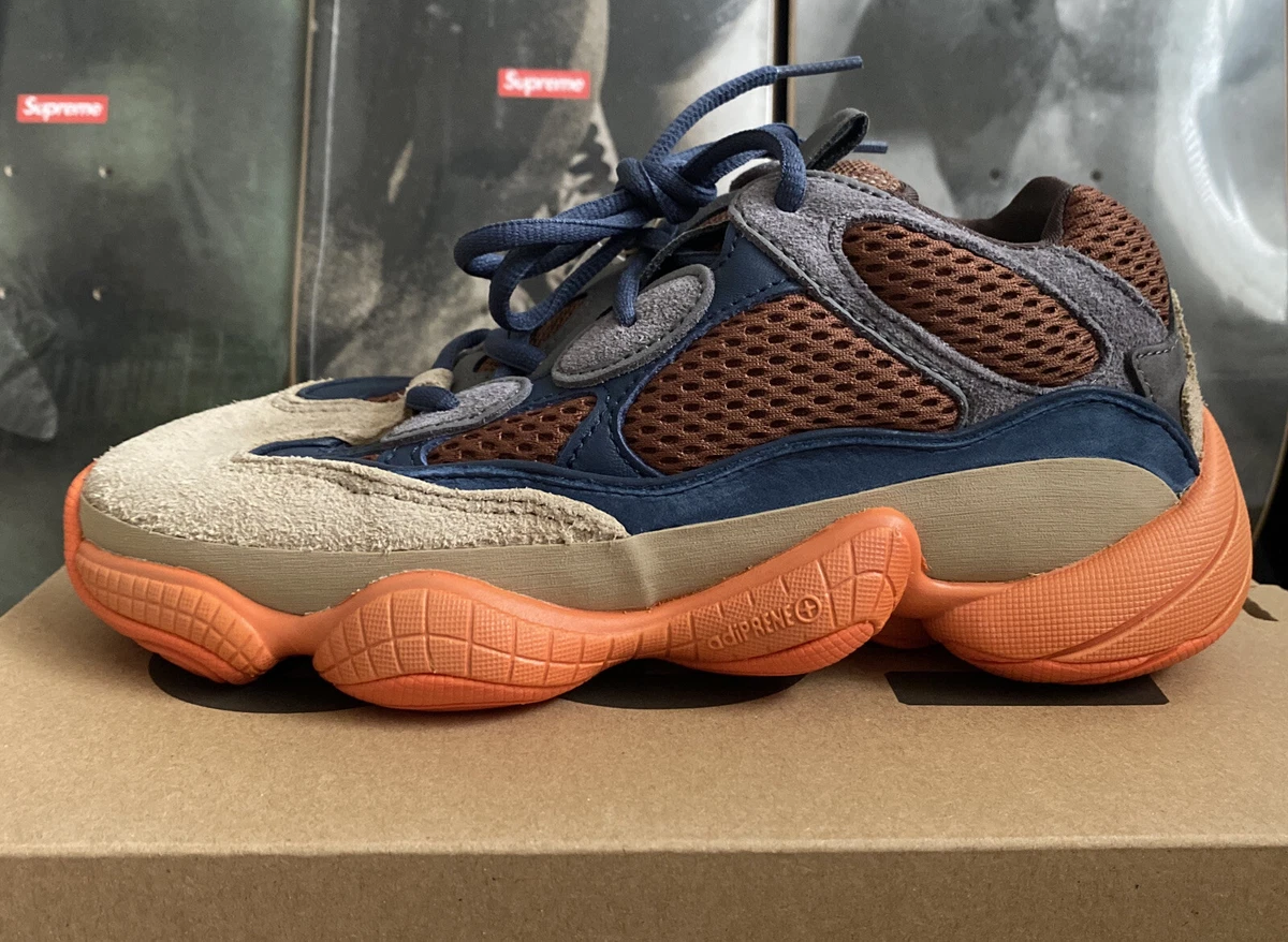 yeezy 500 orange and blue