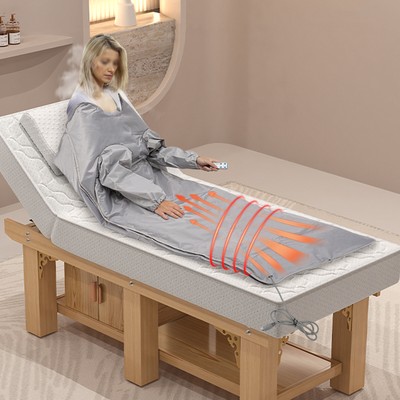 Portable Infrared Sauna Blanket for Body Relaxation at Home with Remote Control