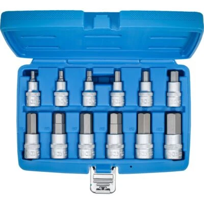 BGS Bit Einsatz Set Innensechskant Steckschlüssel Nuss Satz Bits Nüsse 1/2