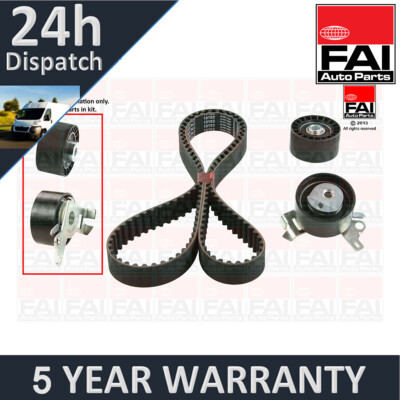 Timing Cam Belt Kit FAI Fits Peugeot 206 307 406 407 Citroen Xsara Picasso C5