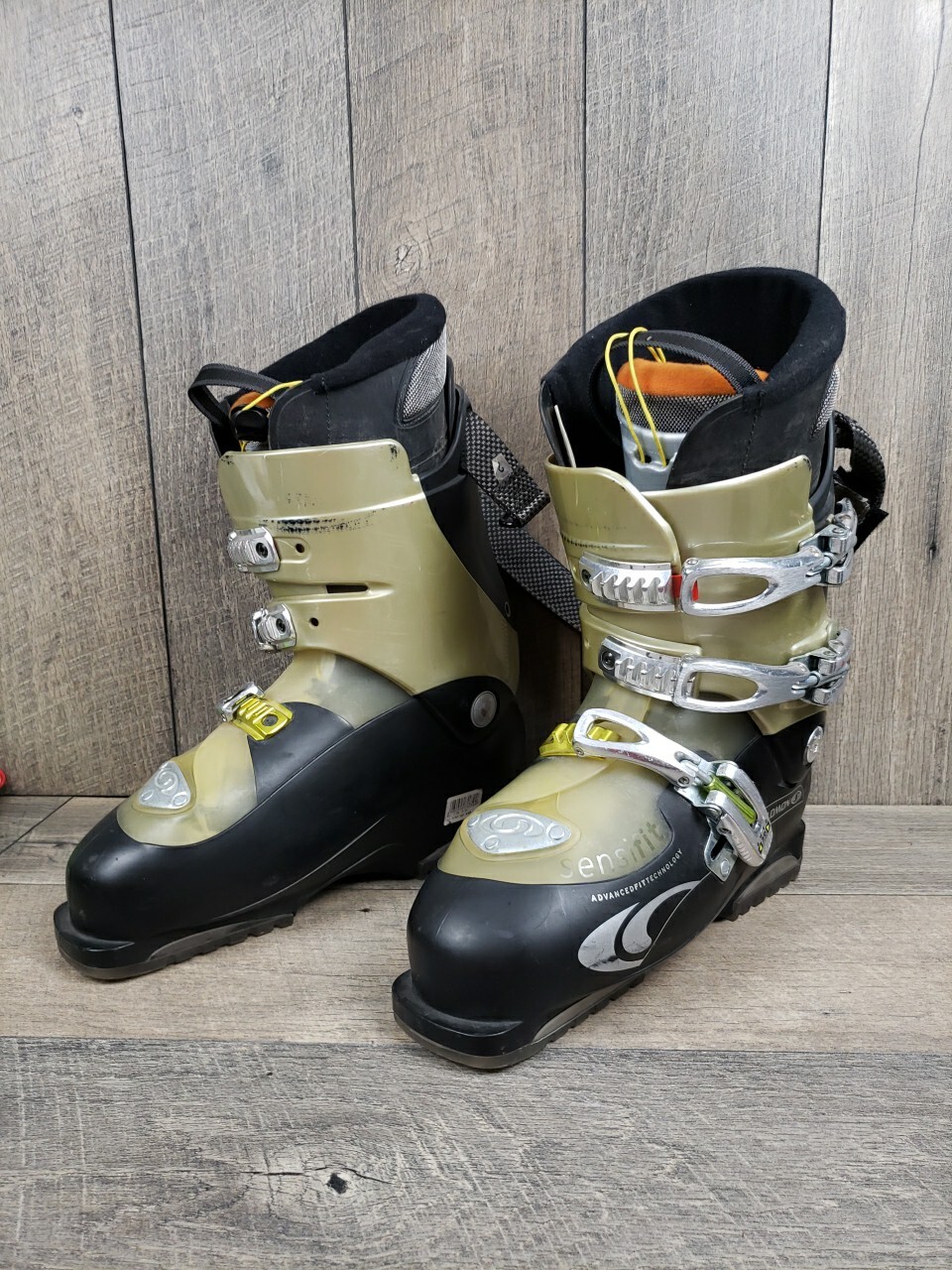 Salomon Ellipse 9.0 Stivali da sci da discesa scaldapiedi Mondo 26 taglia US 8