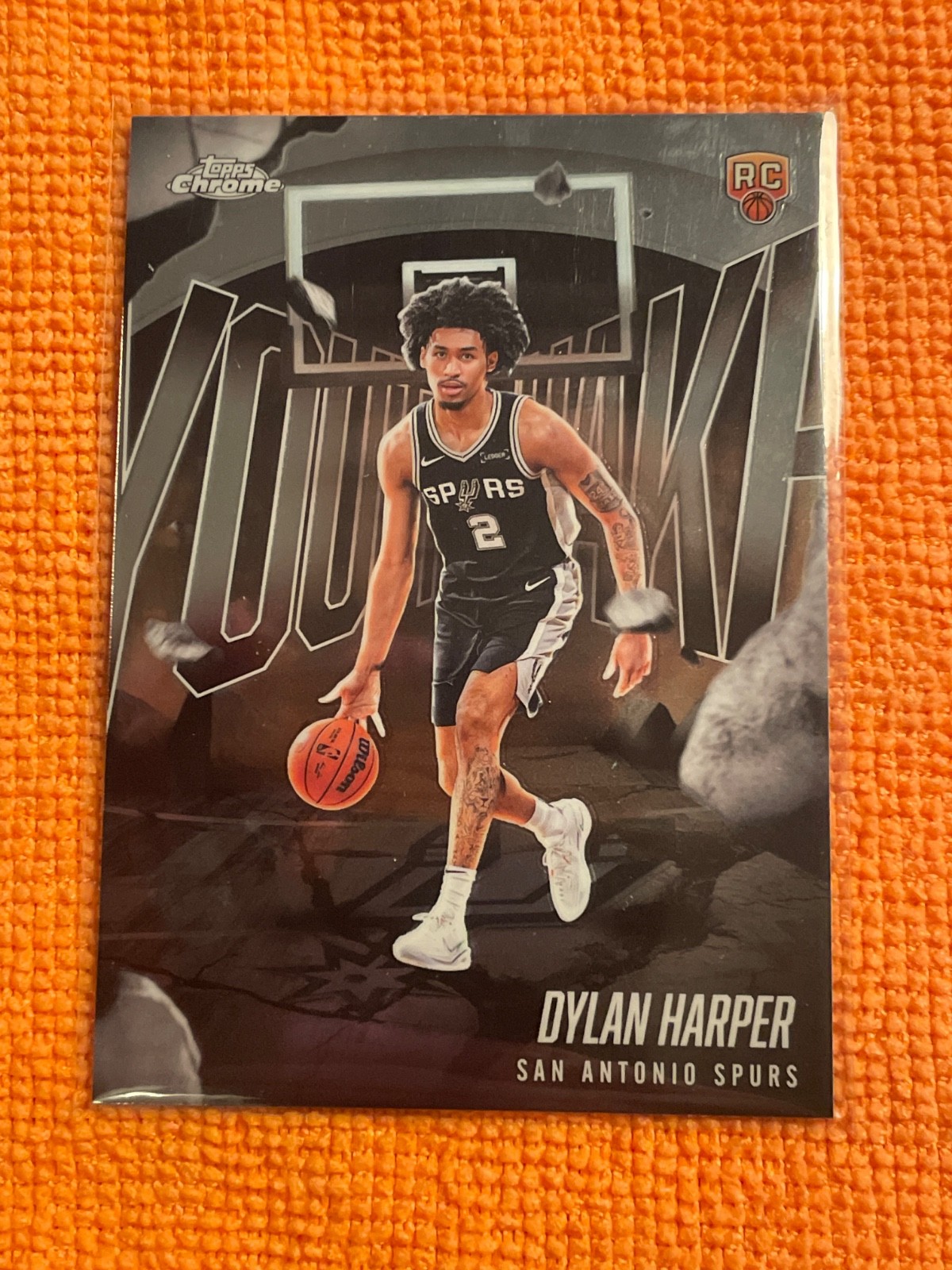 2025 TOPPS CHROME DYLAN HARPER YOUTHQUAKE RC #YQ-2