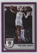 2022-23 Panini NBA Hoops Purple Day'Ron Sharpe #17 sq4
