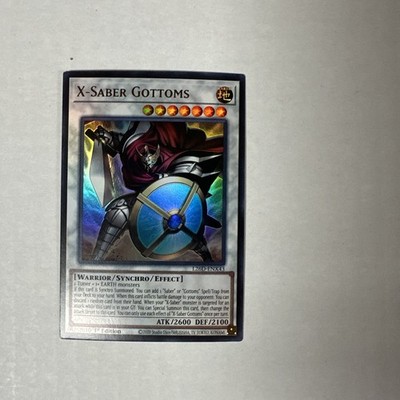 d*⠀様 27.67 FAVORITE 15th ANNIVERSARY Voc X-Saber Gottoms Ultra Rare L26D-ENX43 NM Legendary Modern Decks