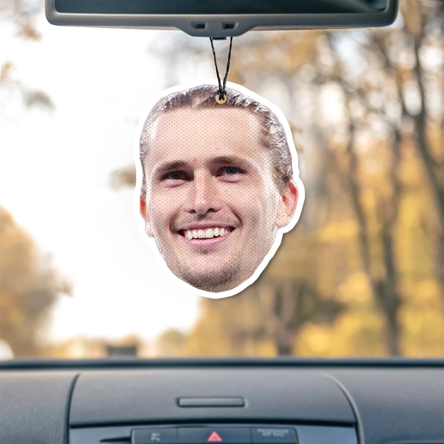Alexander Zverev Unscented Hanging Car Air Freshener Freshie