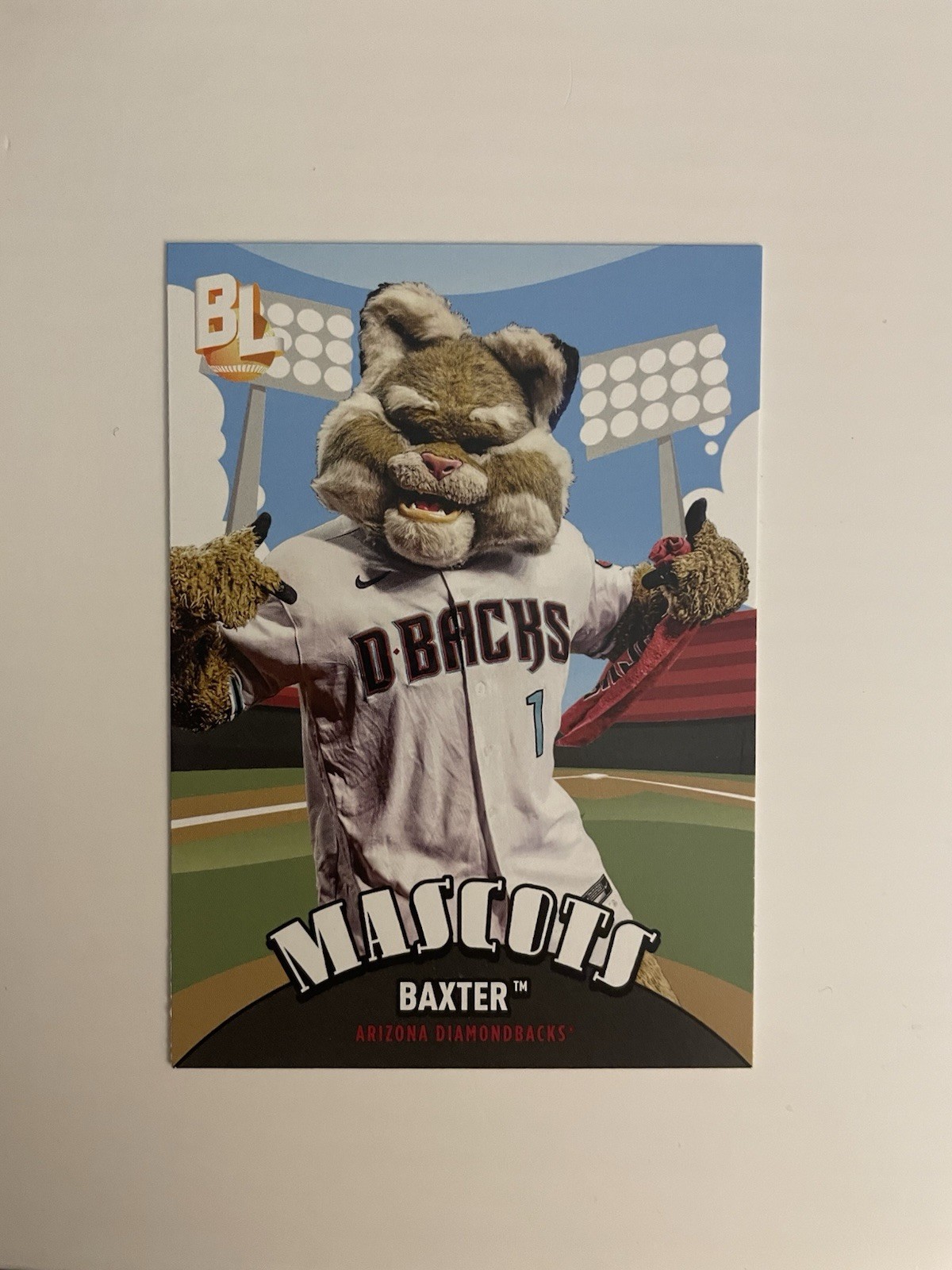 Baxter 2024 Topps Big League - Mascots Insert #M-2 Arizona Diamondbacks 
