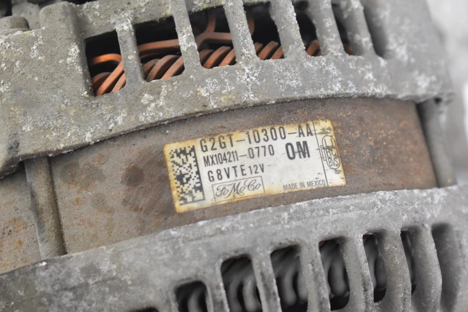 Used Alternator fits: 2017 Lincoln Mkz 2.0L 175 amp Grade A - Image 2 of 4