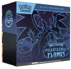 Mega Evolution Phantasmal Flames Elite Trainer Box (Pokémon Center Exclusive)