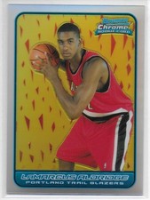 2006-07 Bowman Chrome LaMARCUS ALDRIDGE Portland Trail Blazers Refractor RC #116