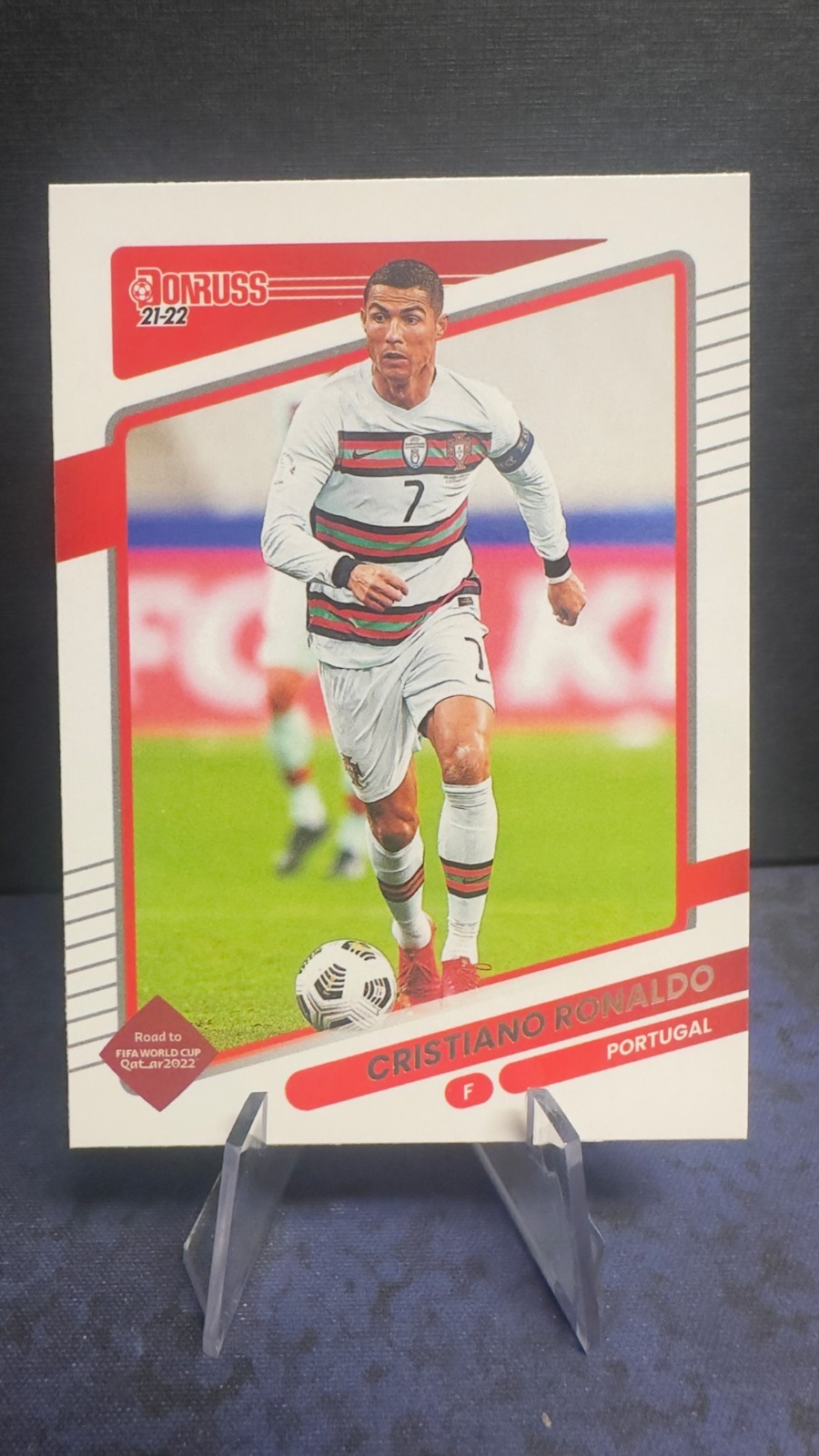 2021-22 Panini Donruss Soccer Road to Qatar - Cristiano Ronaldo #116