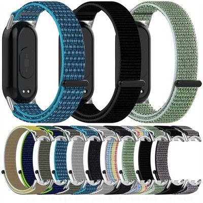 Nylon Sport Armband Armbanduhr Band Für Xiaomi Mi Band 8/8 NFC Smart Bracelet