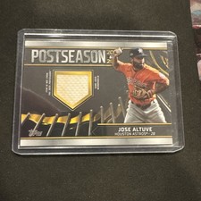 2021 Topps Postseason Performance Relics 95/99 Jose Altuve #PPR-JA 0t0b