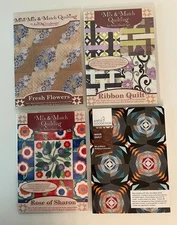 Lot of 4 Anita Goodesign Mix & Match Quilt Design CD's ( 3 never opened)