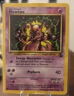 Mewtwo Black Star Promo 14 WOTC 2000 Vintage VHP Pokemon Card Free Ship