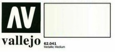 Vallejo Paint 60ml Bottle Metallic Medium Premium