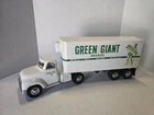 1950s Tonka Green Giant Brands Semi Truck Trailer Pressed Steel Toy