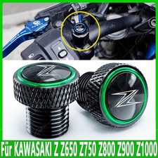 Per KAWASAKI Z650 Z750 Z800 Z900 Z1000 Viti Tappo Foro Specchio Alluminio