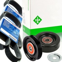 Bosch 3PK675 4PK841 Keilrippenriemen + Rolle FüR