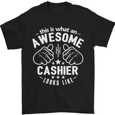 Esto Es Lo Que Un Asombroso Cajero Se Ve Como Camiseta De Hombre 100% Algodón