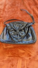 GENUINE EEL SKIN women's shoulder bag, Matching Wallet  Eye Glass Case