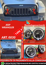 💕 Art. 0030 Leuchttürme Runde Vorne DRL 7 Jeep Wrangler 💕