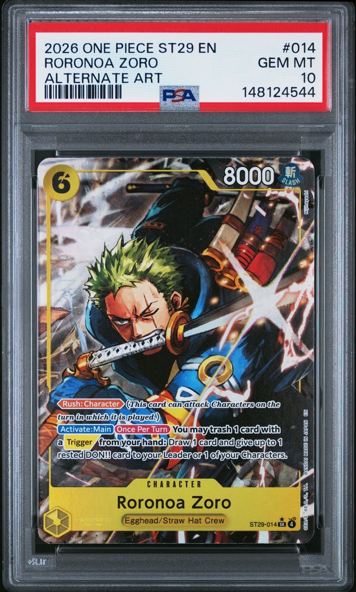 2026 ONE PIECE STARTER DECK ST29-EGGHEAD ALTERNATE ART #014