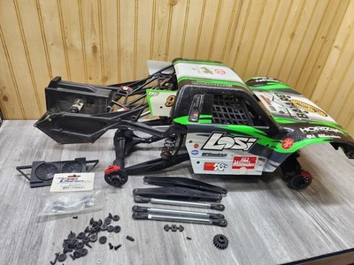 LOSI SUPER BAJA REY V1 1/6 SCALE 4WD DESERT TRUCK ROLLER SLIDER CHASSIS W Servo 