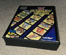 World Heroes 2 SNK Neo Geo AES Japan game Complete in Box CIB Tested