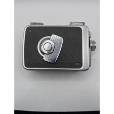 Vintage Kodak Brownie 8mm Movie Camera II 13mm f/1.9 Lens Silver Retro Untested