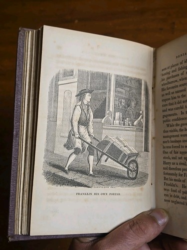 Life of Benjamin Franklin; Embracing Anecdotes, Illustrated 1846 - Picture 21 of 24
