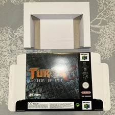 Turok 2: Seeds Of Evil N64 Box Only Reproduction - PAL EUR