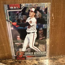 2026 Topps Series 1 Gunnar Henderson #46 Sand Glitter Parallel