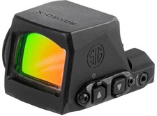 SIG SAUER SORX1231 Romeo-X Reflex Red Dot Sight, 1x24mm, 3 MOA Red Dot, Black