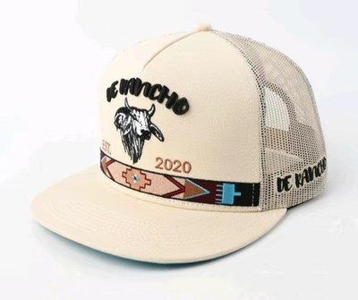 De Rancho Tribal Bull Cream - Hats Cap - Tribal Bull Cream