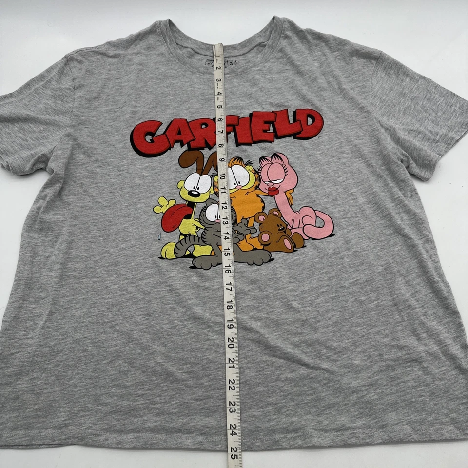 Camiseta Nickelodeon Garfield Niño Juvenil 3X Grande Estampado Gráfico Logo .. #26157 Foto 4 de 4