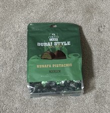Choco Lake Dubai Style Chocolate Kunafa Pistachio Pieces 32oz Bag Opened