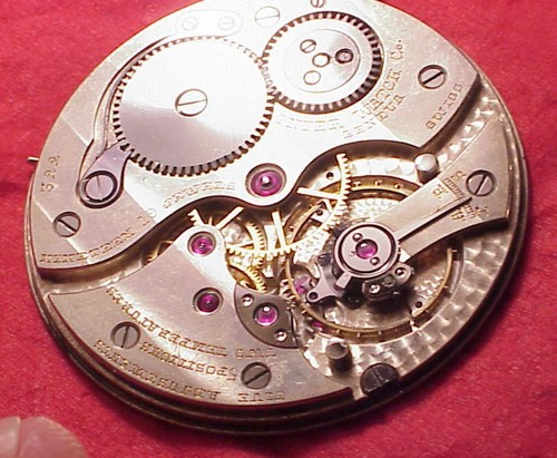 Inter Watch Co. Geneve High Grade Pocket Watch Movement cal 11547 Ultra thin 19J - Picture 9 of 11