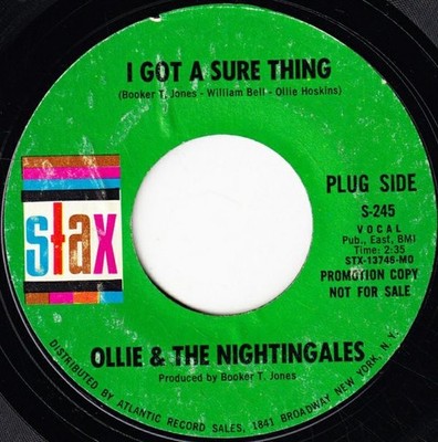 Ollie & The Nightingales - I Got A Sure Thing / Girl, You Have My Heart Singing,